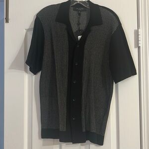 RAG & BONE Knit button front.